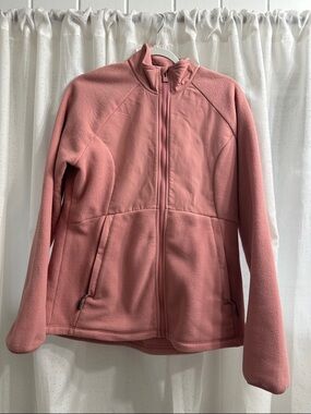 all in motion Dusty Pink Teddy Fleece Jacket